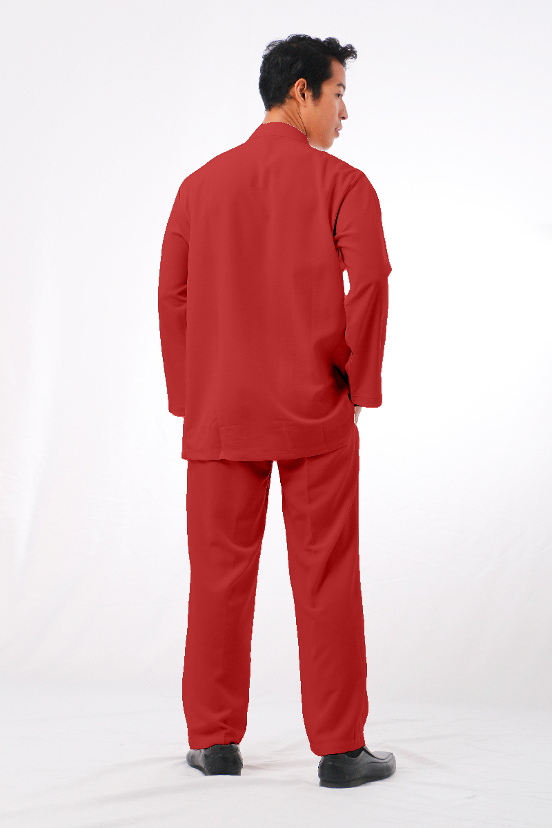 MIKAIL BAJU MELAYU MODEN -RED