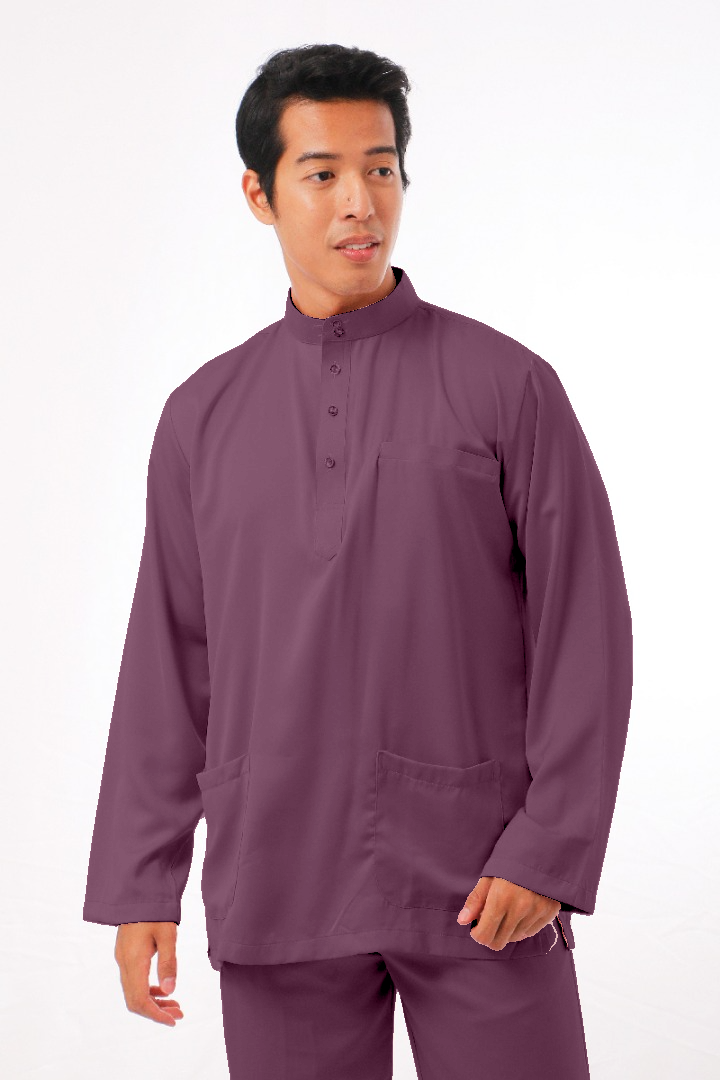 MIKAIL BAJU MELAYU MODERN - PURPLE