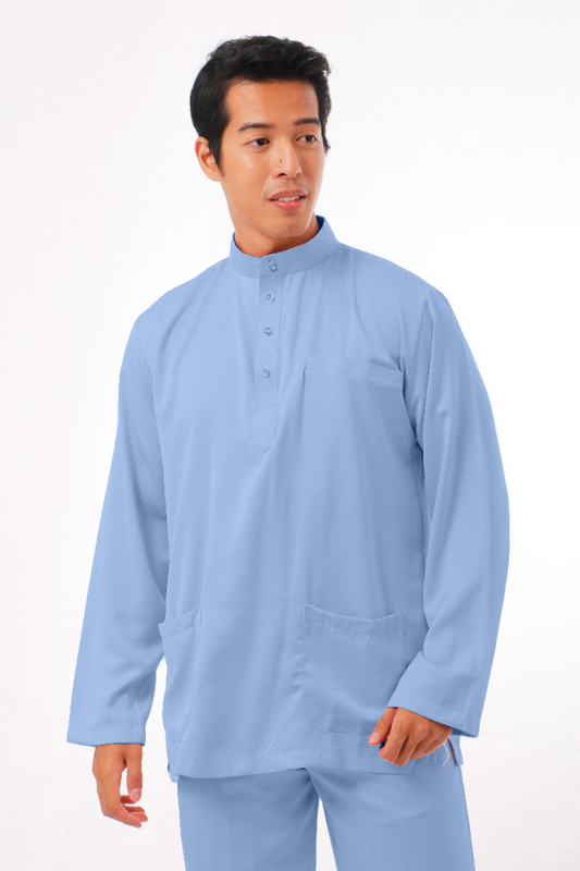 MIKAIL BAJU MELAYU MODEN -BABY BLUE