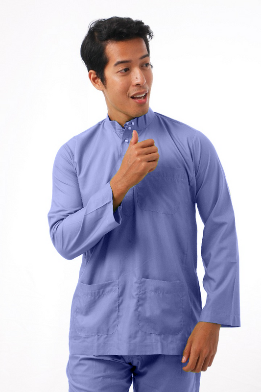 MIKAIL BAJU MELAYU MODERN -BLUE